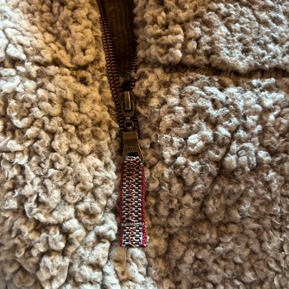 True Grit Fluffy Gray Pullover - image 2